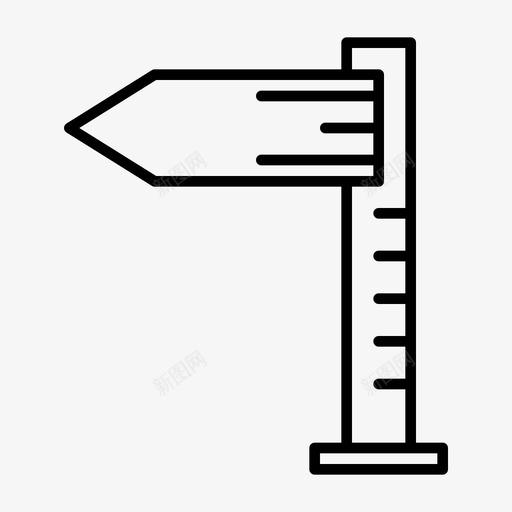 左方向后退退出图标svg_新图网 https://ixintu.com 后退 左方 方向 离开 辞职 退出