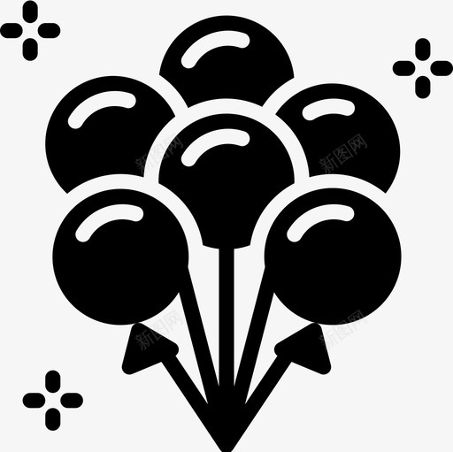 气球嘉年华20加油图标svg_新图网 https://ixintu.com 加油 嘉年华 气球