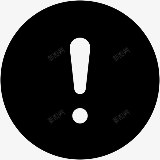 提交出现问题svg_新图网 https://ixintu.com 提交出现问题 填充 单色 商务 简约 扁平