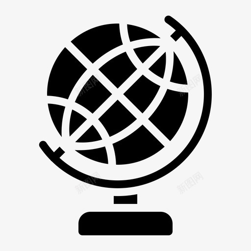 教育地球学校学校铭文图标svg_新图网 https://ixintu.com 地球 学校 教育 铭文