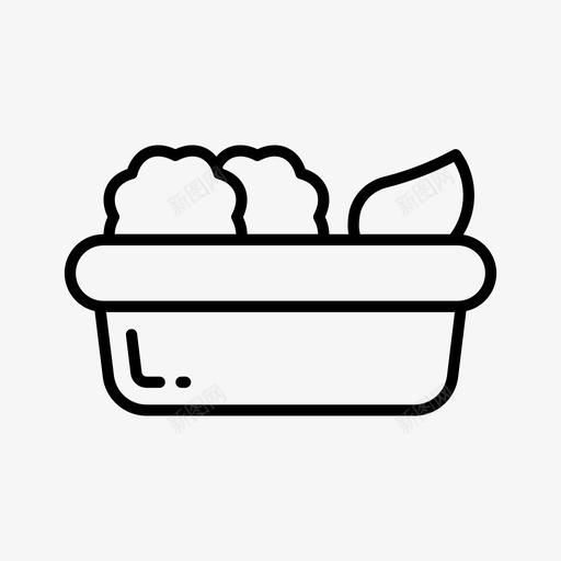 金块食物快餐图标svg_新图网 https://ixintu.com 快餐图标 金块 食物