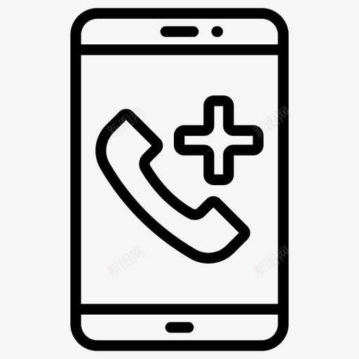 移动医疗应用程序健康应用程序医疗应用程序图标svg_新图网 https://ixintu.com 健康 医疗 医药 向量 图标 应用程序 心率 移动 药房
