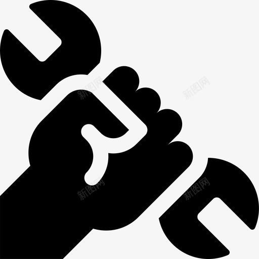 施工和工具支架25填充图标svg_新图网 https://ixintu.com 填充 工具 支架 施工