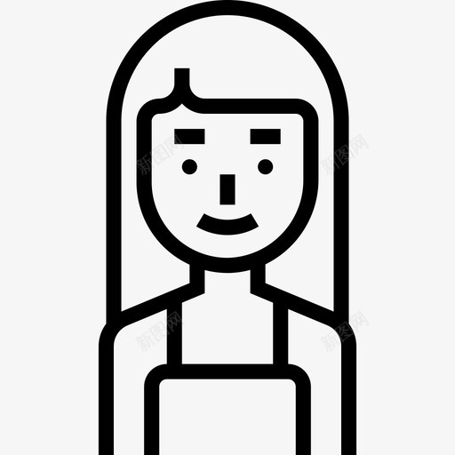 女演员电影工业6大纲图标svg_新图网 https://ixintu.com 大纲 女演员 电影工业6