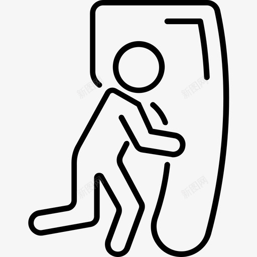 球员足球人图标svg_新图网 https://ixintu.com 人 橄榄球 球员 美国人 足球