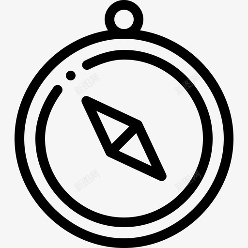 罗盘位置87直线图标svg_新图网 https://ixintu.com 位置 直线 罗盘