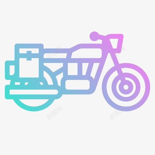 摩托车公路旅行3坡度图标svg_新图网 https://ixintu.com 公路 坡度 摩托车 旅行