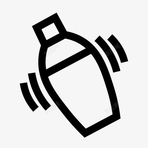 饮料瓶酒精饮料图标svg_新图网 https://ixintu.com 不锈钢 搅拌机 收藏 酒吧 酒精 饮料