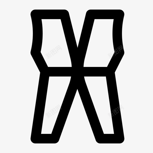 连身衣衣服时尚图标svg_新图网 https://ixintu.com 女装 时尚 衣服 连身衣