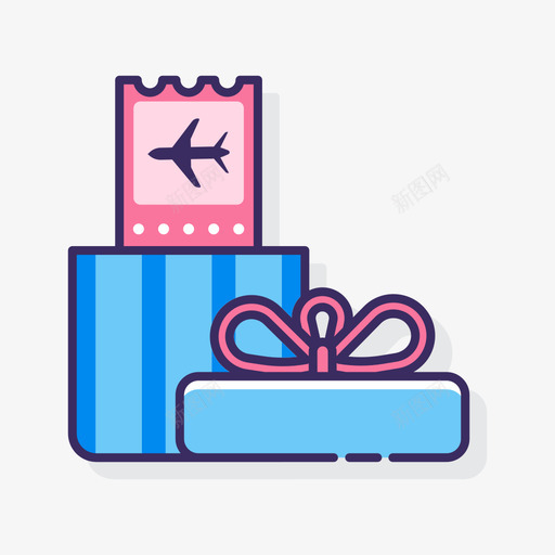 旅行活动管理线性颜色图标svg_新图网 https://ixintu.com 旅行 活动 管理 线性 颜色