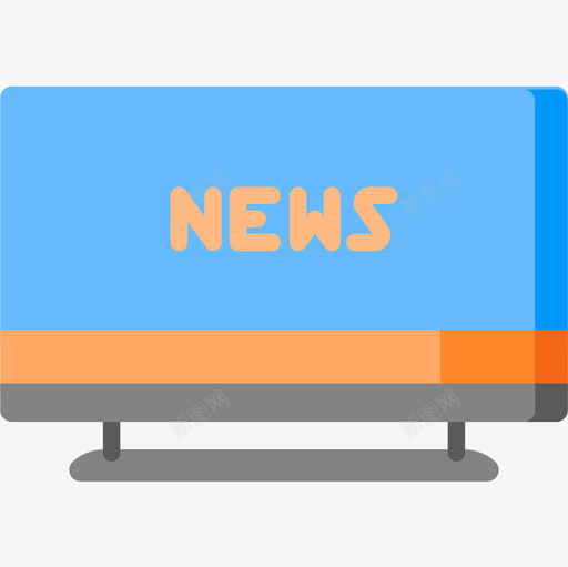 新闻新2平淡图标svg_新图网 https://ixintu.com 平淡 新2 新闻