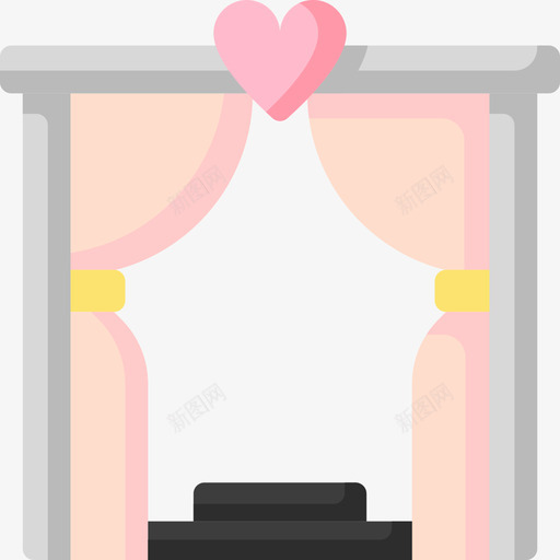 祭坛婚礼166平的图标svg_新图网 https://ixintu.com 婚礼 平的 祭坛
