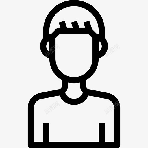 人物头像个人资料用户图标svg_新图网 https://ixintu.com 个人资料 人物 头像 用户