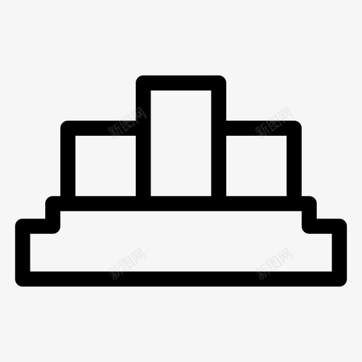 领奖台奖项教育图标svg_新图网 https://ixintu.com 奖项 学校 教育 教育学 获奖者 领奖台