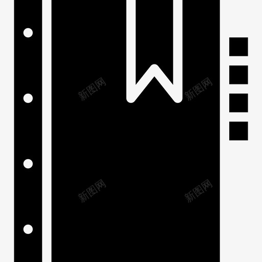 书书签标签2字形图标svg_新图网 https://ixintu.com 书签 字形 标签