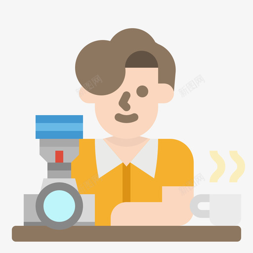 摄影师自由职业者3公寓图标svg_新图网 https://ixintu.com 公寓 摄影师 自由职业者
