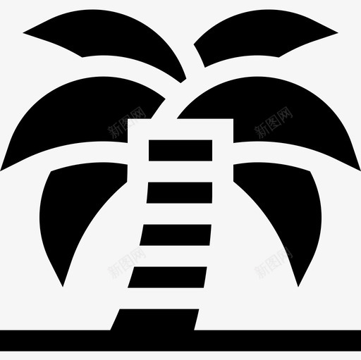 椰枣斋月7日填充图标svg_新图网 https://ixintu.com 7日 填充 斋月 椰枣 椰枣树