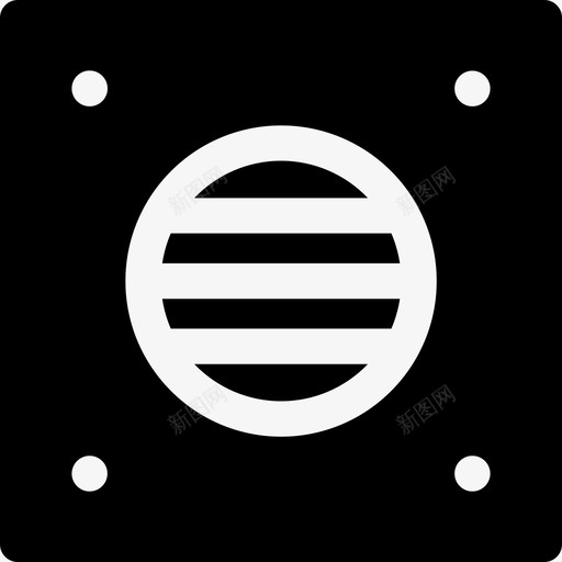 通风排风机暖通空调图标svg_新图网 https://ixintu.com 排风机 暖通空调 氧气 通风 通风机