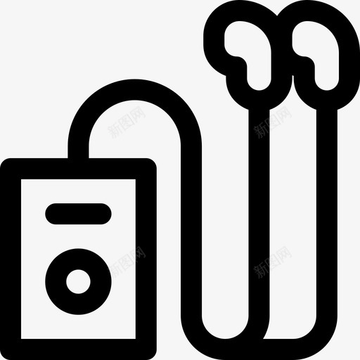 音乐播放器活跃生活方式32线性图标svg_新图网 https://ixintu.com 播放器 活跃 生活方式 线性 音乐