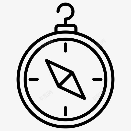 导航指南针户外图标svg_新图网 https://ixintu.com 导航 户外 指南针 旅游