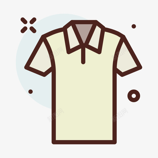 马球衫衣服132线性颜色图标svg_新图网 https://ixintu.com 球衫 线性 衣服 颜色 马球衫