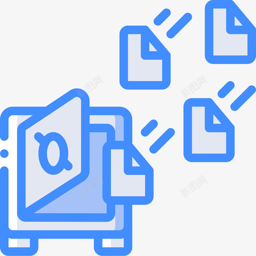安全网络安全17蓝色图标svg_新图网 https://ixintu.com 安全 网络安全 蓝色