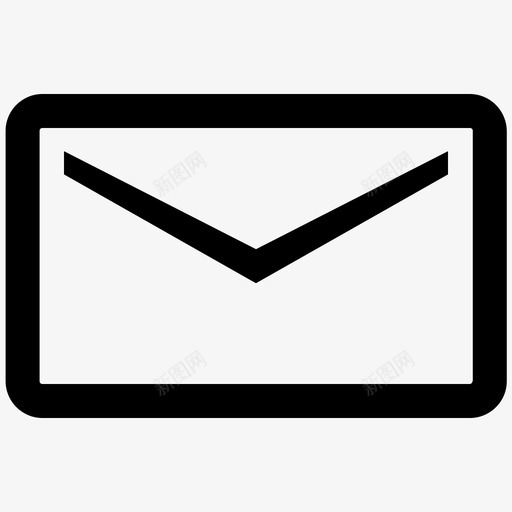 简单消息图标电子邮件收件箱svg_新图网 https://ixintu.com 收件箱 电子邮件 社交媒体 简单消息图标 订阅