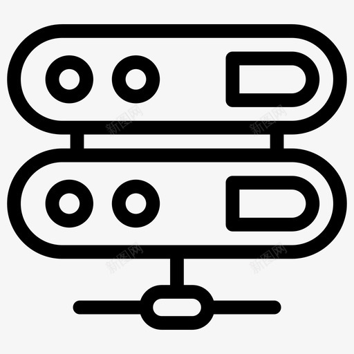 数据网络服务器数据中心数据架图标svg_新图网 https://ixintu.com 数据中心 数据存储 数据库 数据服务器 数据架 数据网络服务器 网络开发线向量图标集