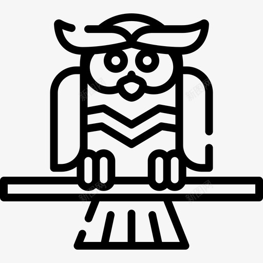 猫头鹰秋季92直系图标svg_新图网 https://ixintu.com 猫头鹰 直系 秋季