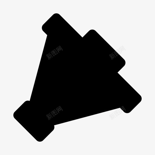 广告大喇叭营销图标svg_新图网 https://ixintu.com 大喇叭 广告 营销