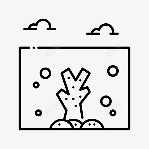珊瑚礁景观海洋图标svg_新图网 https://ixintu.com 景观 水下 海洋 珊瑚礁
