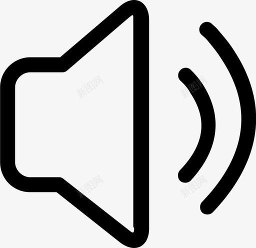 声音-01svg_新图网 https://ixintu.com 声音-01