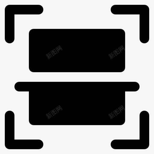 qr扫描仪条形码安全图标svg_新图网 https://ixintu.com qr扫描仪 基本的在线商店固体 安全 条形码