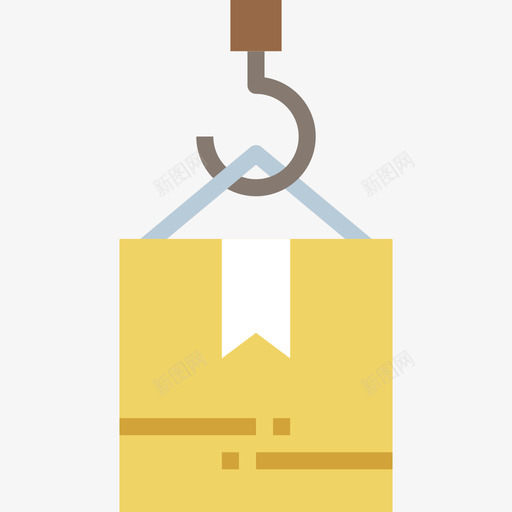 箱交付元件1扁平图标svg_新图网 https://ixintu.com 交付 元件 扁平