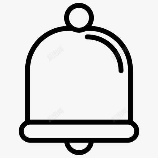 铃声门铃商务加粗线集178图标svg_新图网 https://ixintu.com 加粗 商务 粗线 铃声 门铃