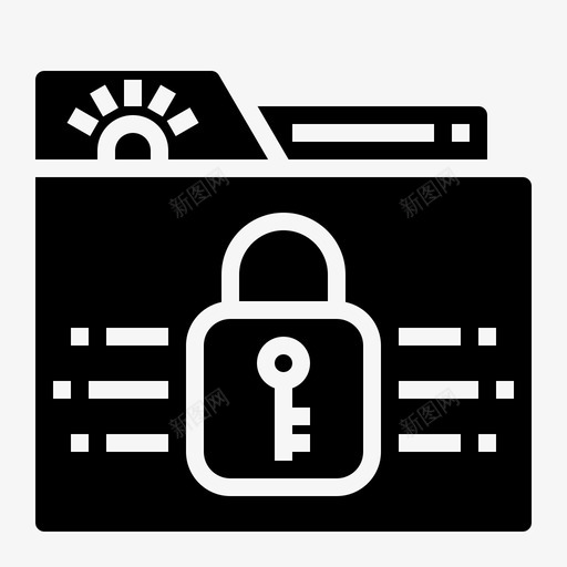 文件夹网络安全27填充图标svg_新图网 https://ixintu.com 填充 文件夹 网络安全27