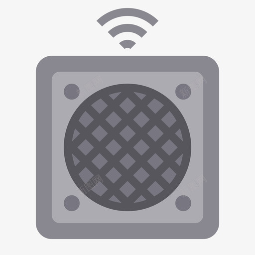 扬声器小工具11扁平图标svg_新图网 https://ixintu.com 小工 工具 扁平 扬声器