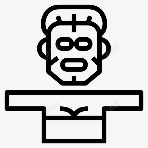 面部治疗环球小姐直线型图标svg_新图网 https://ixintu.com 治疗 环球小姐 直线 线型 面部
