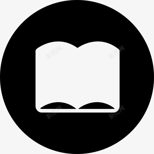 icon-我的书架-带底svg_新图网 https://ixintu.com icon-我的书架-带底