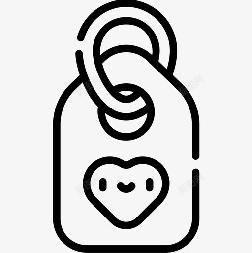 标签手工制品4线状图标svg_新图网 https://ixintu.com 手工制品4 标签 线状