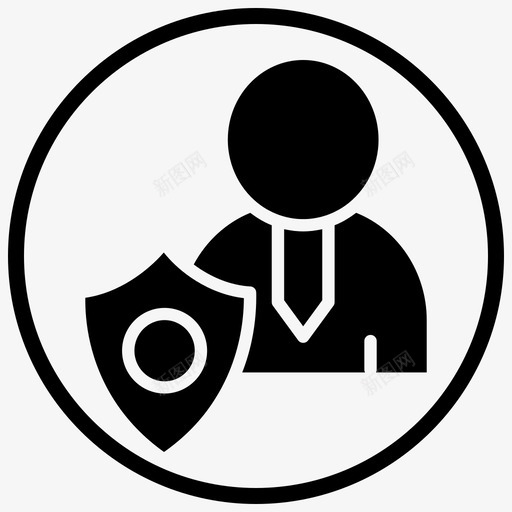 屏蔽防火墙保护图标svg_新图网 https://ixintu.com 保护 商务 填充 安全 屏蔽 防火墙