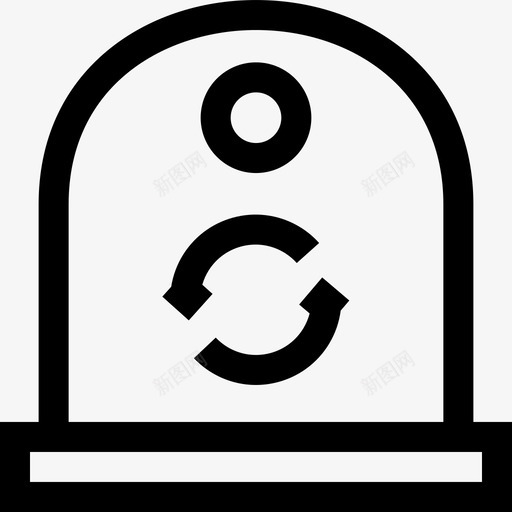 玻璃容器生态172线性图标svg_新图网 https://ixintu.com 容器 玻璃 生态 线性