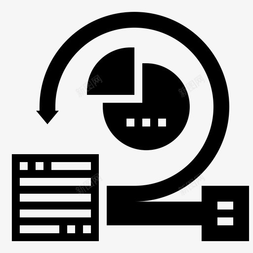 工件积压工作有组织图标svg_新图网 https://ixintu.com scrum scrumprocessglyph sprint 工件 有组织 积压工作