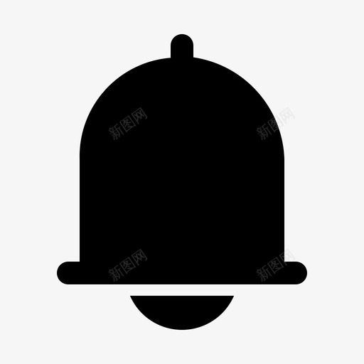 通知贝尔电子商务固体版图标svg_新图网 https://ixintu.com 固体 电子商务 贝尔 通知