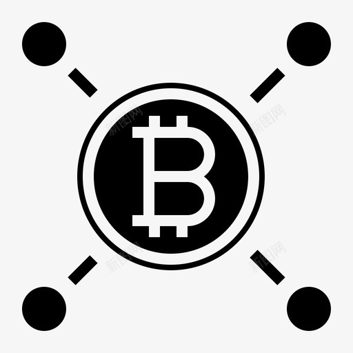 比特币加密货币71实心图标svg_新图网 https://ixintu.com 加密 实心 比特 货币