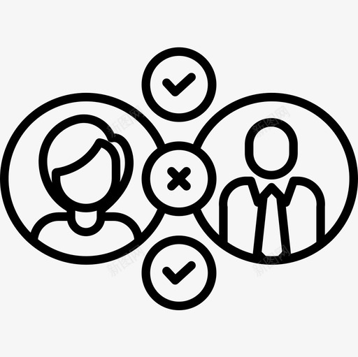 技能管理61线性图标svg_新图网 https://ixintu.com 技能 管理 线性