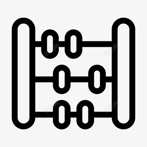 算盘背景学历图标svg_新图网 https://ixintu.com 学历 学校 学生 算盘 背景 返校线