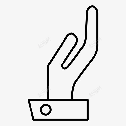 施舍手分享图标svg_新图网 https://ixintu.com 分享 施舍