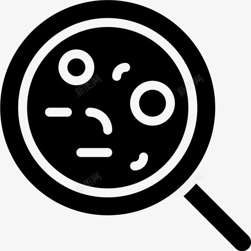 病毒医用185固体图标svg_新图网 https://ixintu.com 医用 固体 病毒