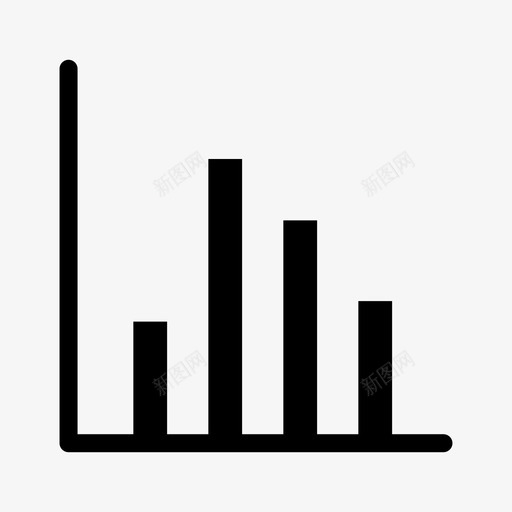 图表条形图几何图标svg_新图网 https://ixintu.com 28个 几何 图表 数学 条形图 符号